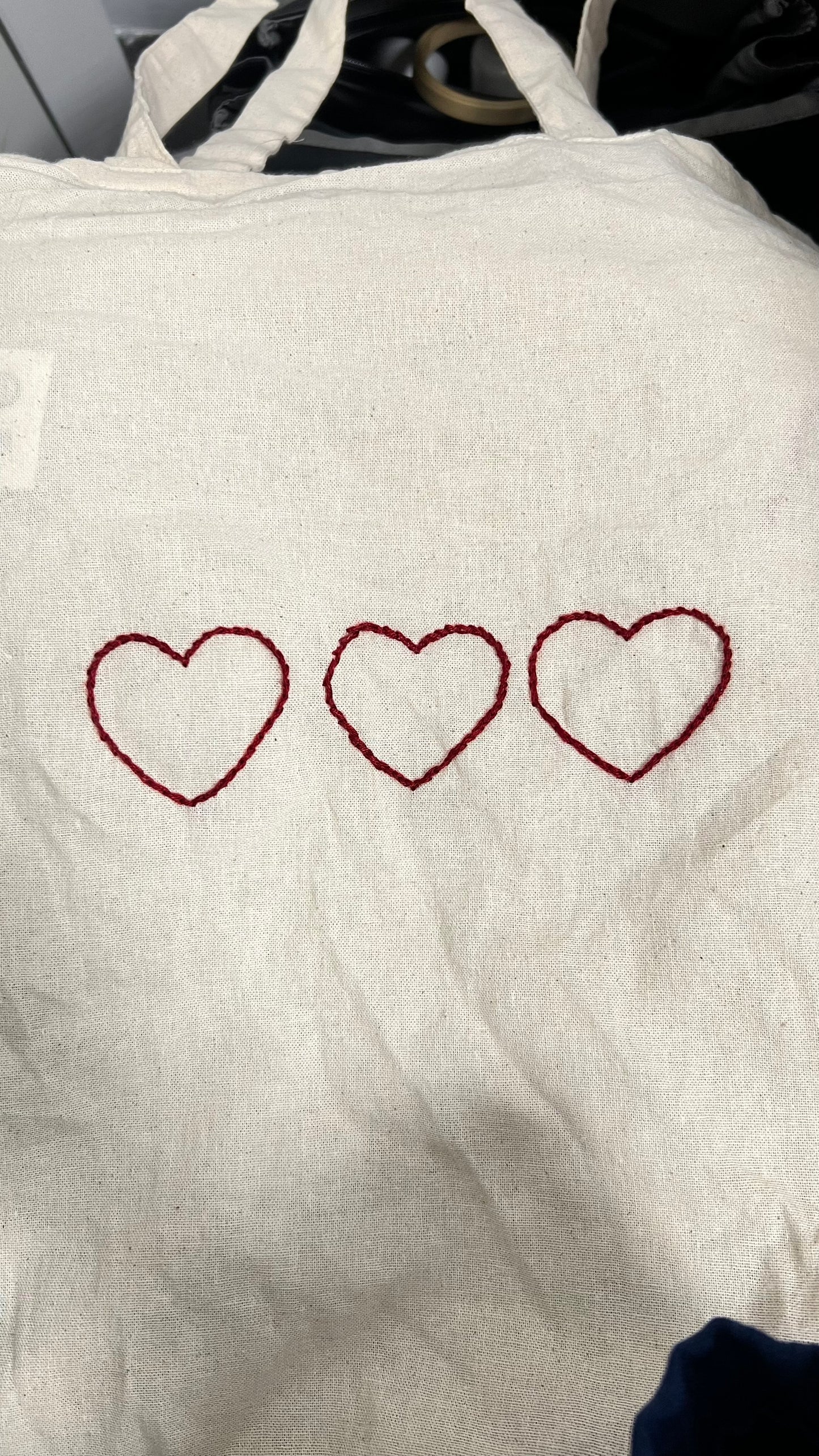 Tote Bag 3 Cœurs
